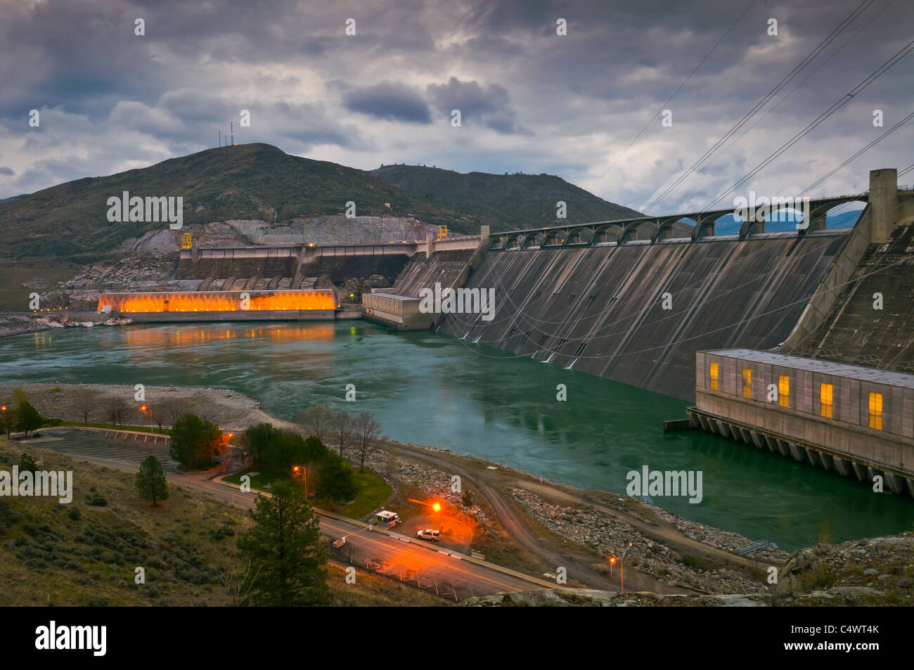 USA, Washington State, Grand Coulee Dam Stockfoto