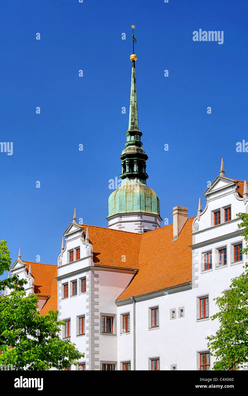 Doberlug Schloss - Doberlug Palast 03 Stockfoto