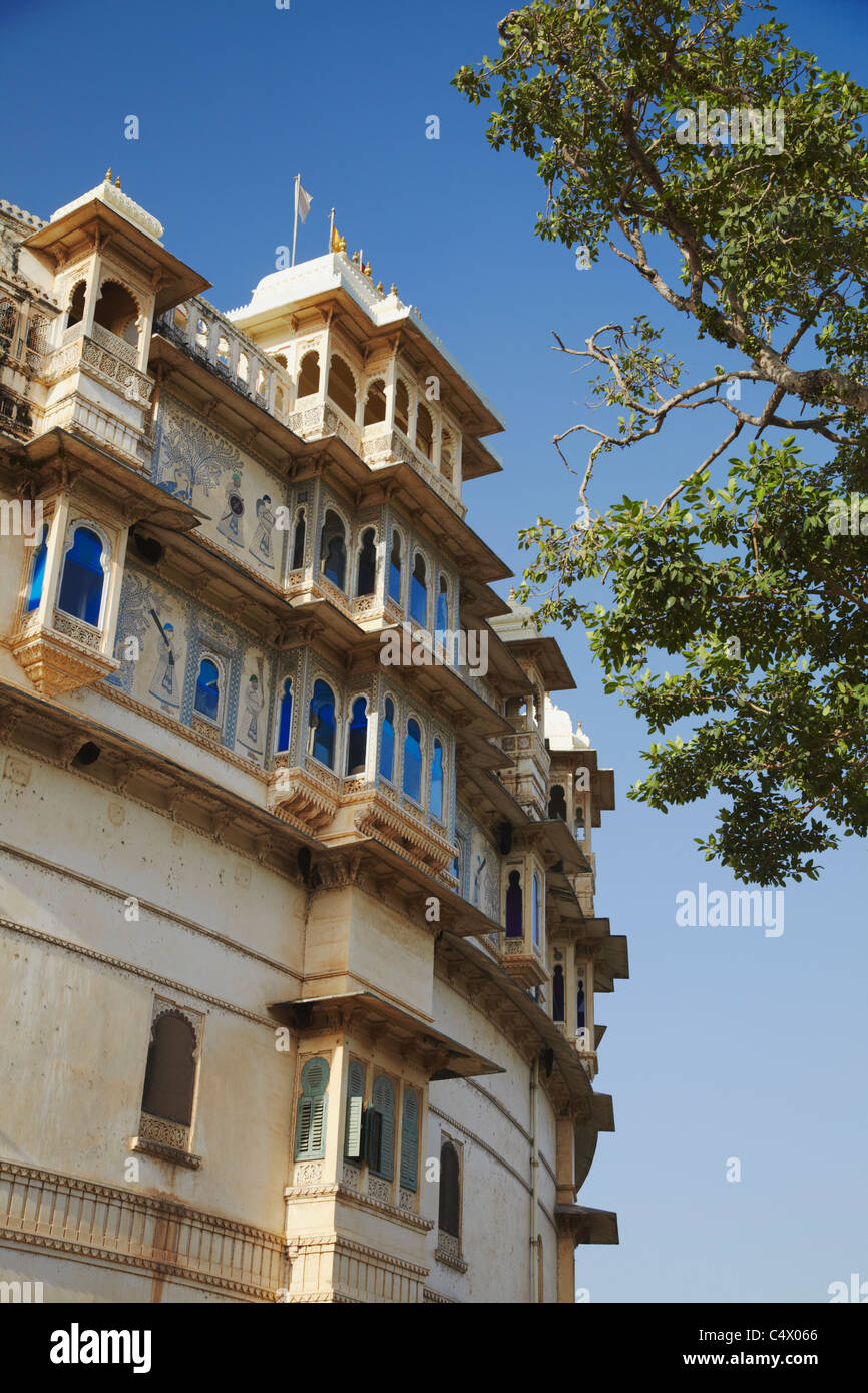 Fateh Prakash Palace Hotel in Stadt Schlossanlage, Udaipur, Rajasthan, Indien Stockfoto