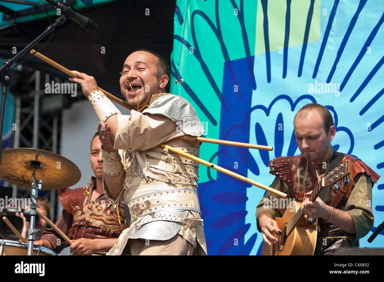 Rockfestival "Schöpfung des Friedens" nach Kasan. Stockfoto