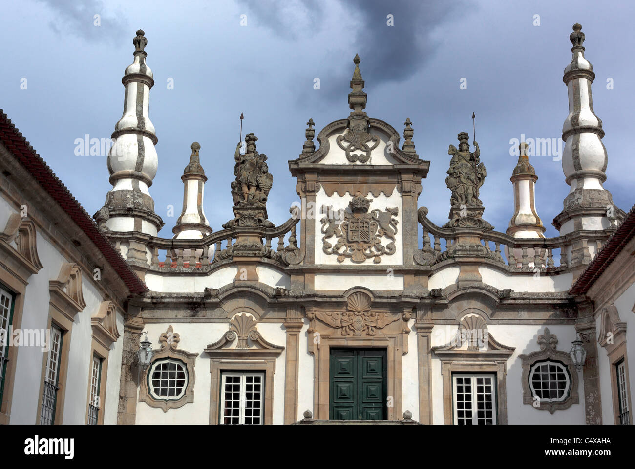 Mateus Palast (Solar de Mateus), in der Nähe von Vila Real, Portugal Stockfoto
