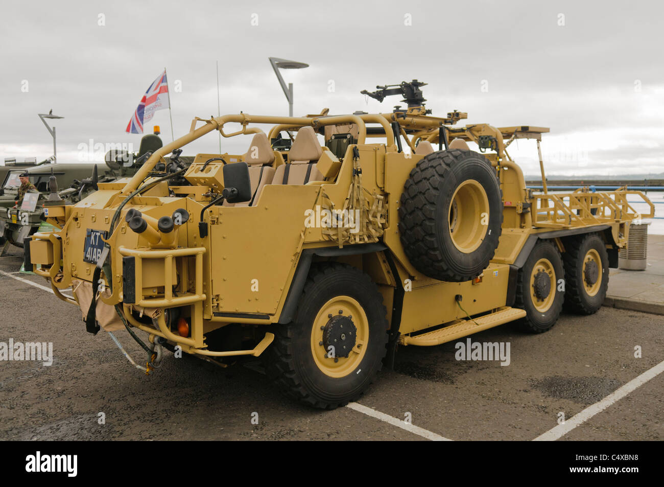 Coyote Reconnaissance Vehicle Stockfotos Coyote Reconnaissance