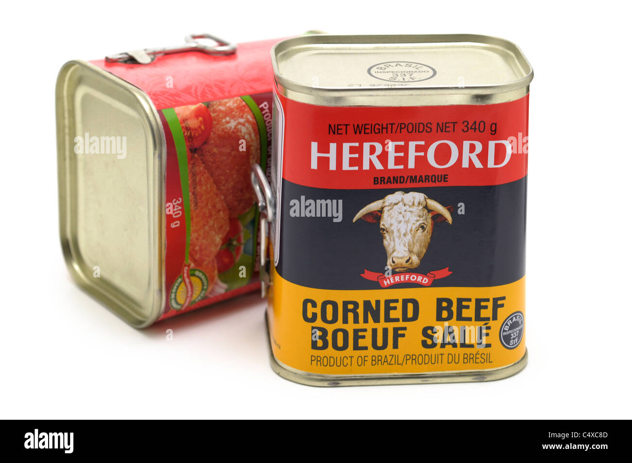 Corned Beef, verzinnt / Konserven Stockfotografie - Alamy