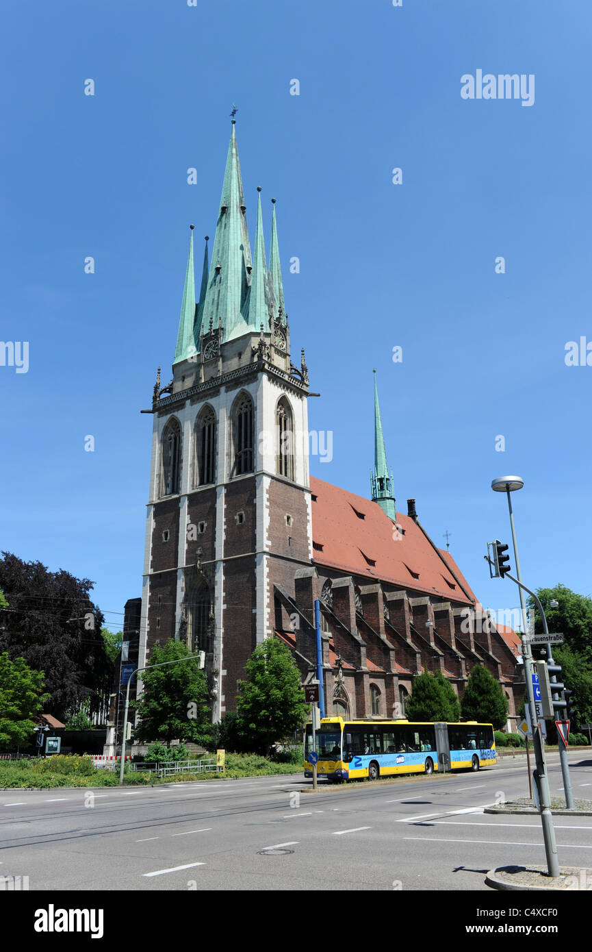 Sankt-Georgs Kirche Ulm Baden-Württemberg Deutschland Deutschland Stockfoto