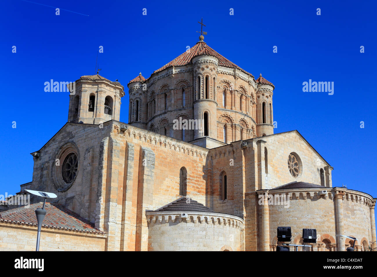 Stiftskirche Santa Maria la Mayor, Toro, Zamora, Spanien Stockfoto