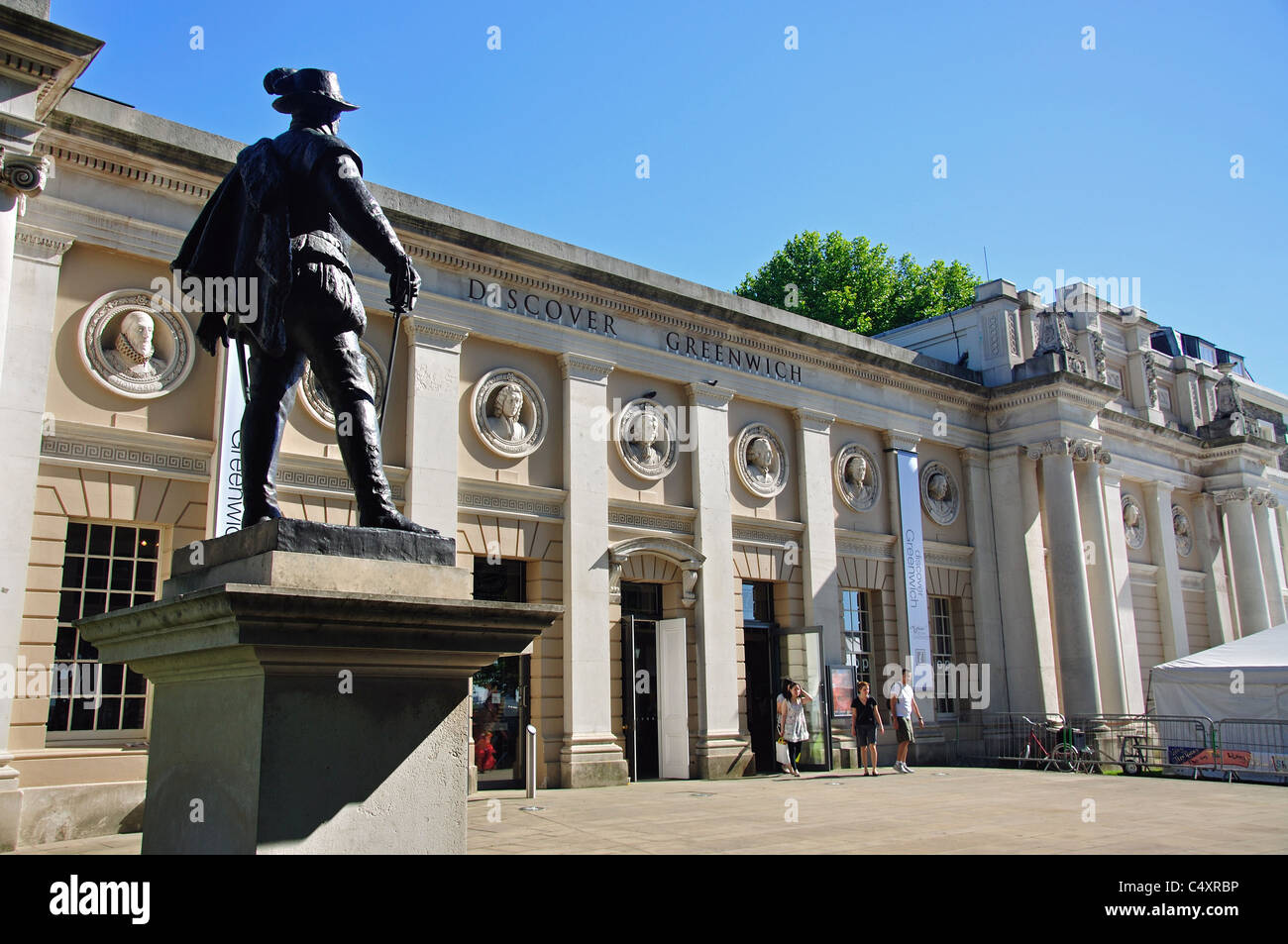 Entdecken Sie Greenwich Visitor Centre, Pepys Gebäude, Greenwich, Borough of Greenwich, Greater London, England, United Kingdom Stockfoto