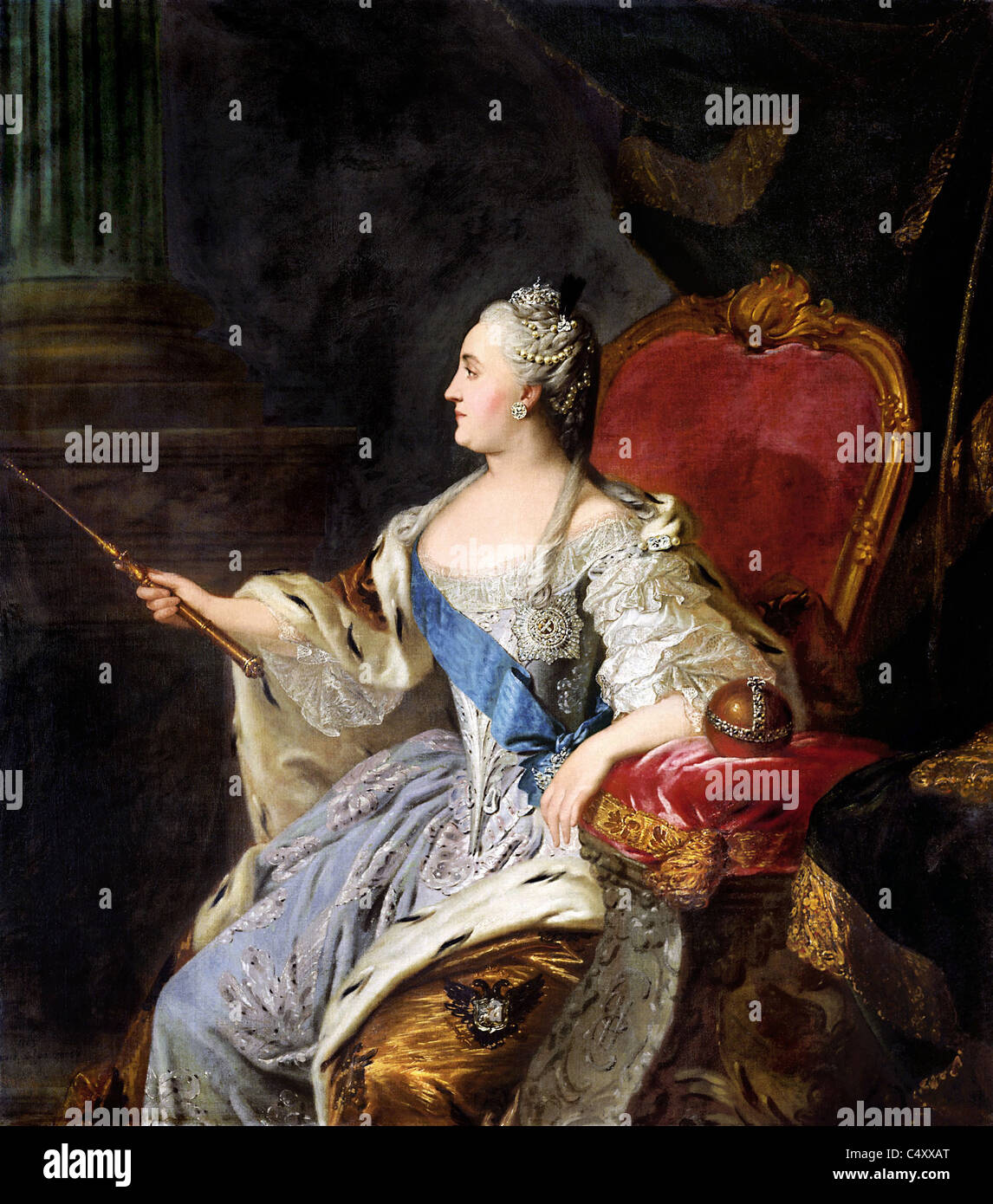 Katharina II., Katharina die große Stockfoto