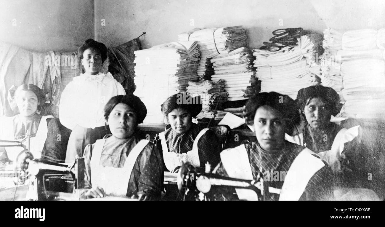 Indian School Bismarck, North Dakota, USA Stockfoto