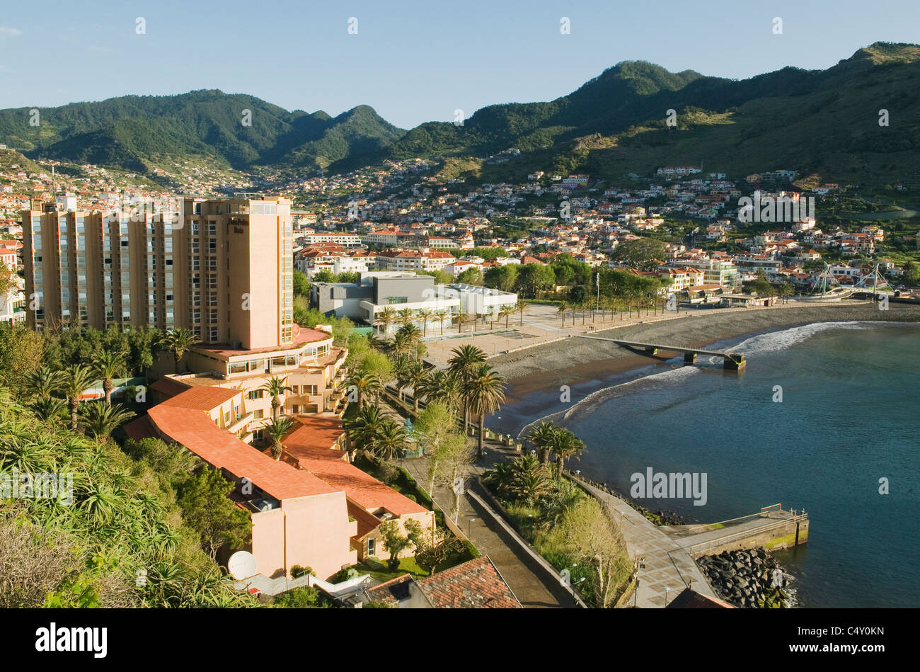 Morgen, Machico, Insel Madeira, Portugal Stockfoto