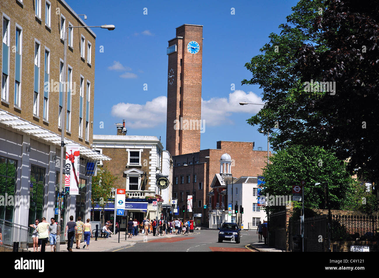Greenwich High Street, Greenwich, London Borough of Greenwich, Greater London, England, United Kingdom Stockfoto