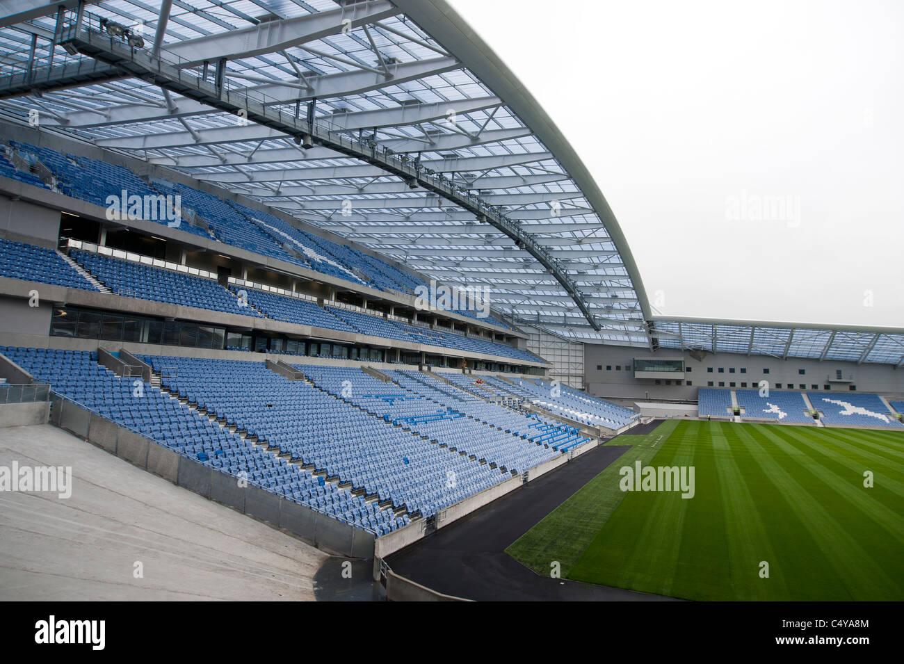 Die Amex Gemeinde Stadion Brighton Stockfoto