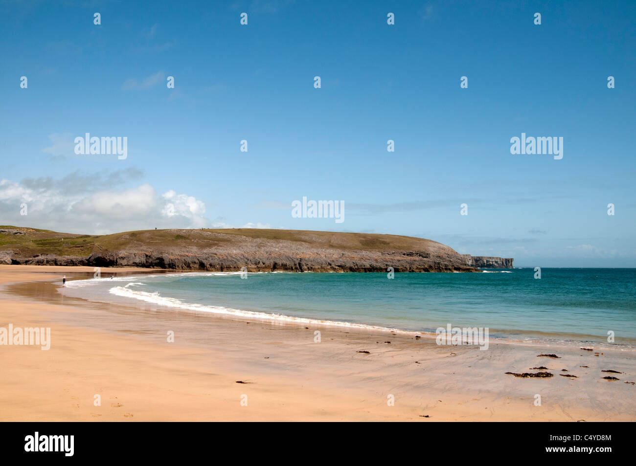 Broadhaven Strand Bosherton Pembrokeshire Wales UK Stockfoto