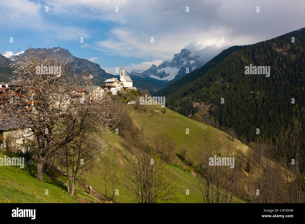 Colle Santa Lucia, Vento, Dolomites, Italy, Europe Stockfoto