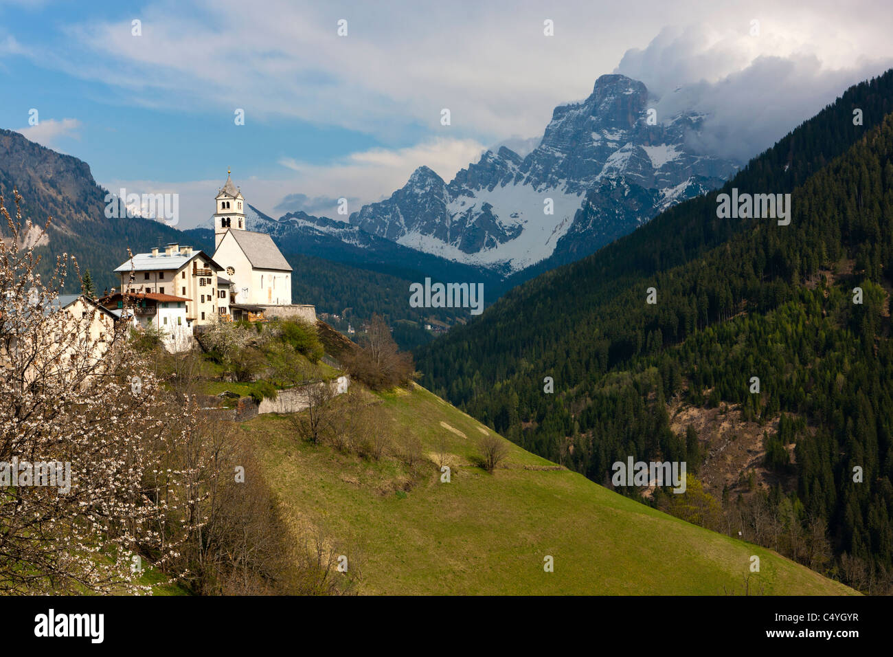 Colle Santa Lucia, Vento, Dolomites, Italy, Europe Stockfoto