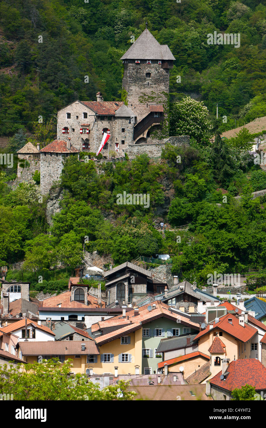 Branzoll Schloss in Klausen (Chiusa), Trentino-Alto Adige, Italien, Europa Stockfoto