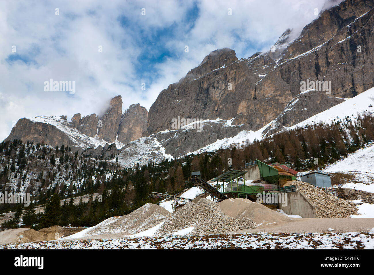 Sella Gruppe, Canazei, Trentino-Alto Adige, Dolomiten, South Tyrol, Italien, Europa Stockfoto