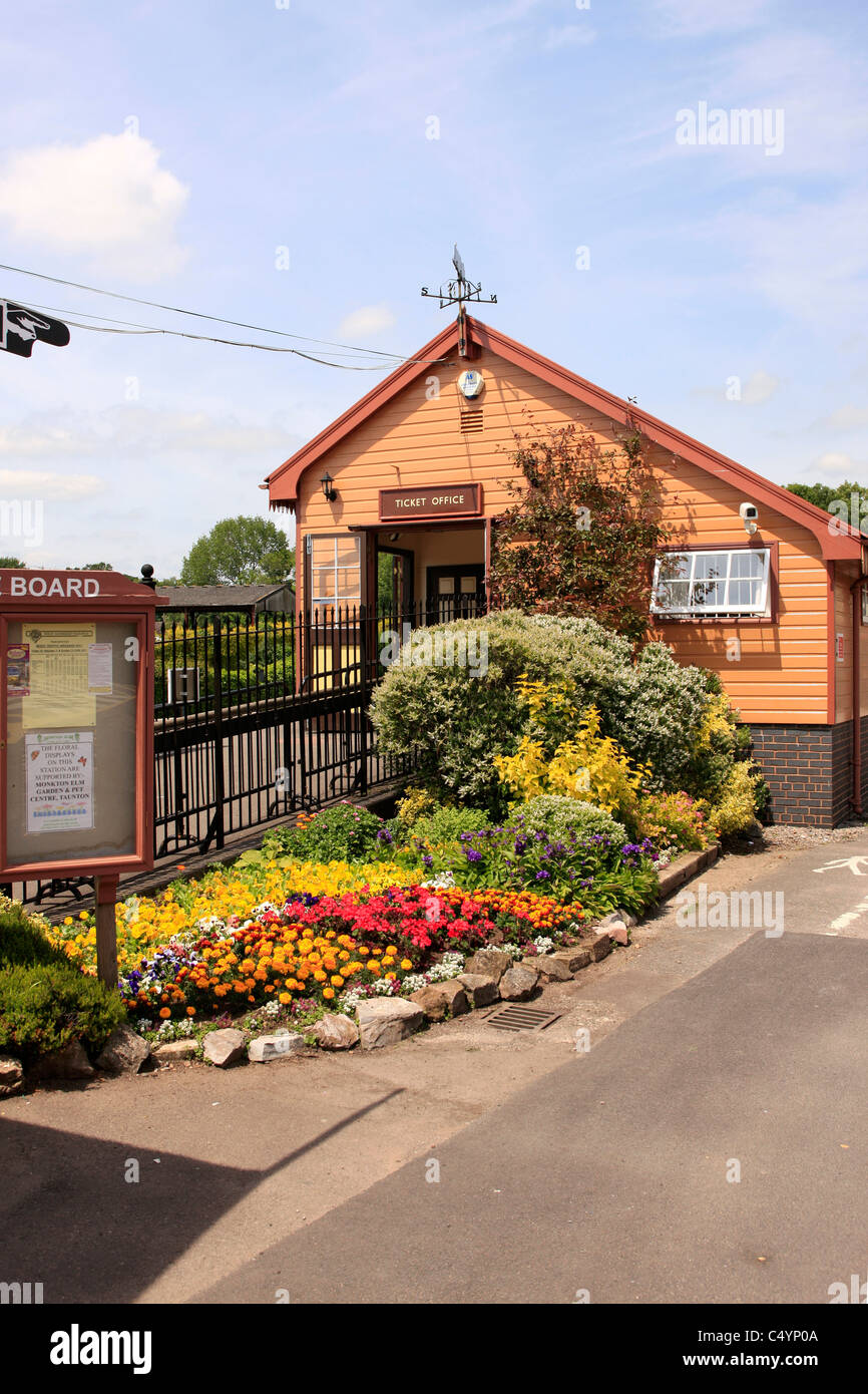 Bishops Lydeard West Somerset Steam Railway Station Stockfoto