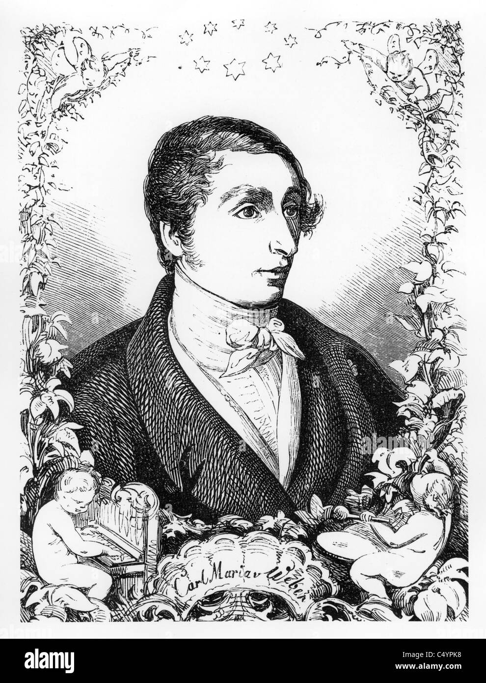 Carl Maria von Weber, Stockfoto