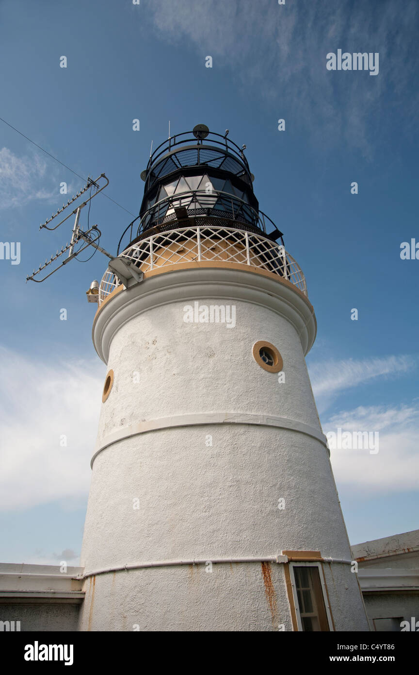 Sumburgh Head Lighthouse-Shetland-Inseln, Schottland. VEREINIGTES KÖNIGREICH.  SCO 7346 Stockfoto