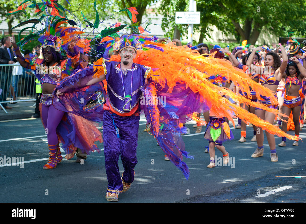 Preston karibischen Karneval 2011 Stockfoto