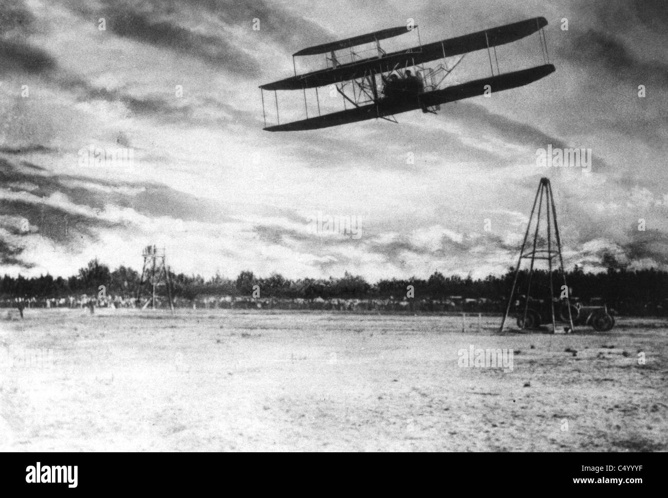 Orville / Wilbur Wright Stockfoto