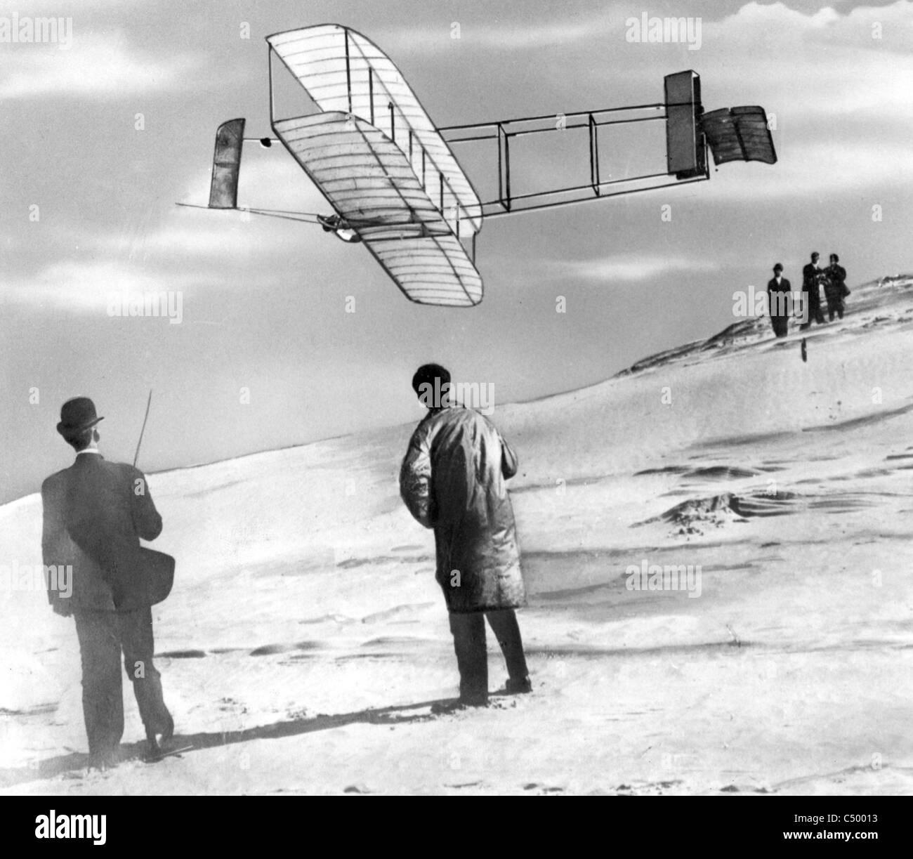 Orville / Wilbur Wright Stockfoto