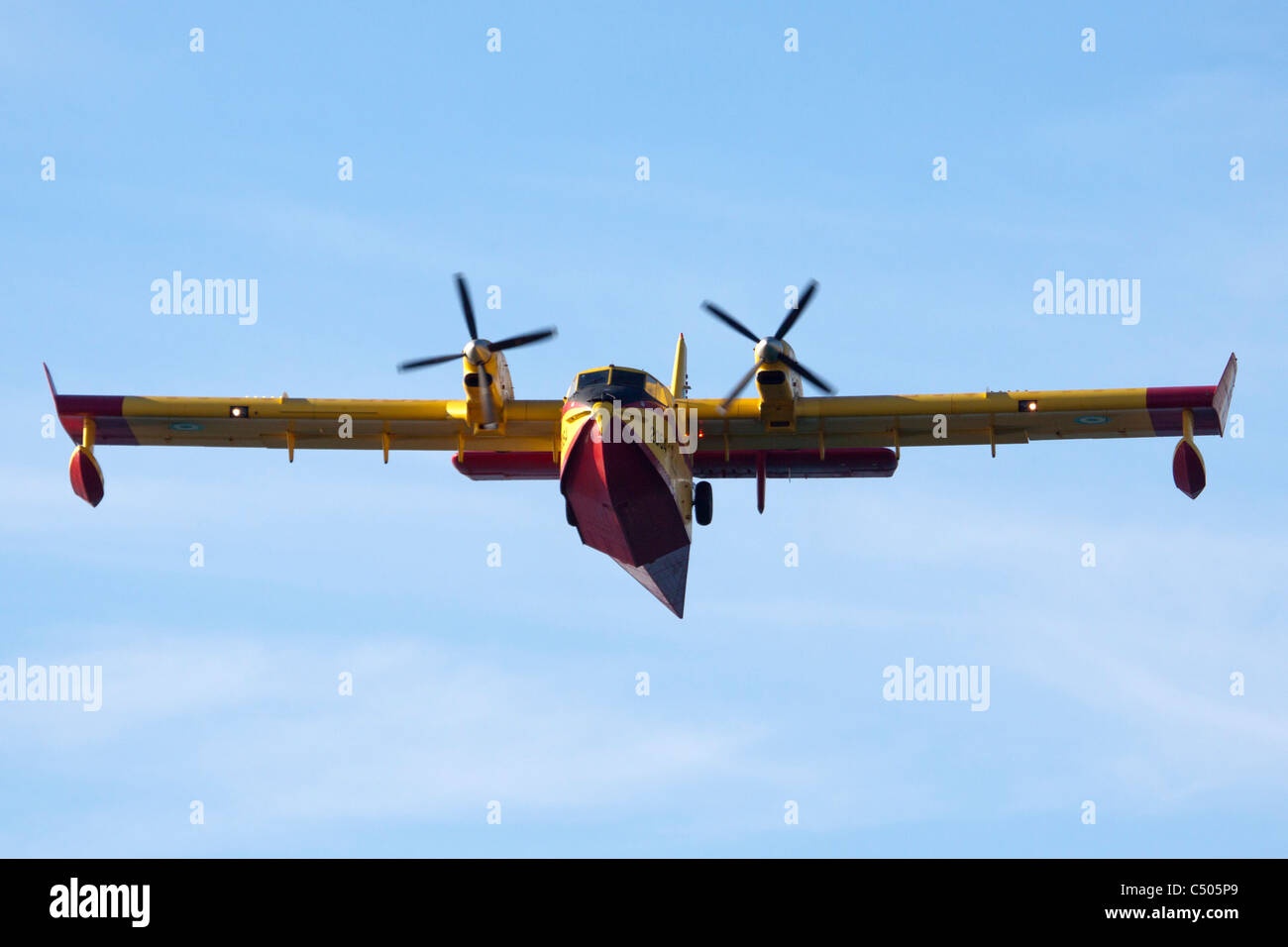 Canadair CL-415GR Brandbekämpfung Flugzeug fotografiert in Israel Dezember 2010 der griechischen Luftwaffe Stockfoto