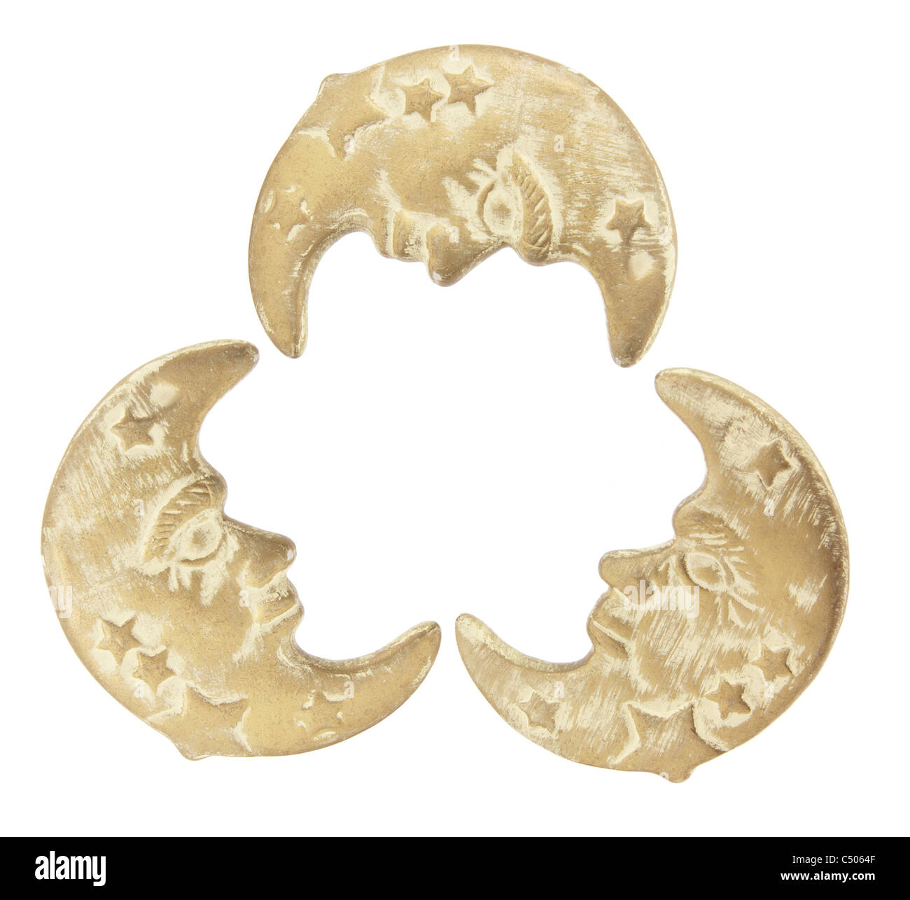 Mond-Symbole Stockfoto