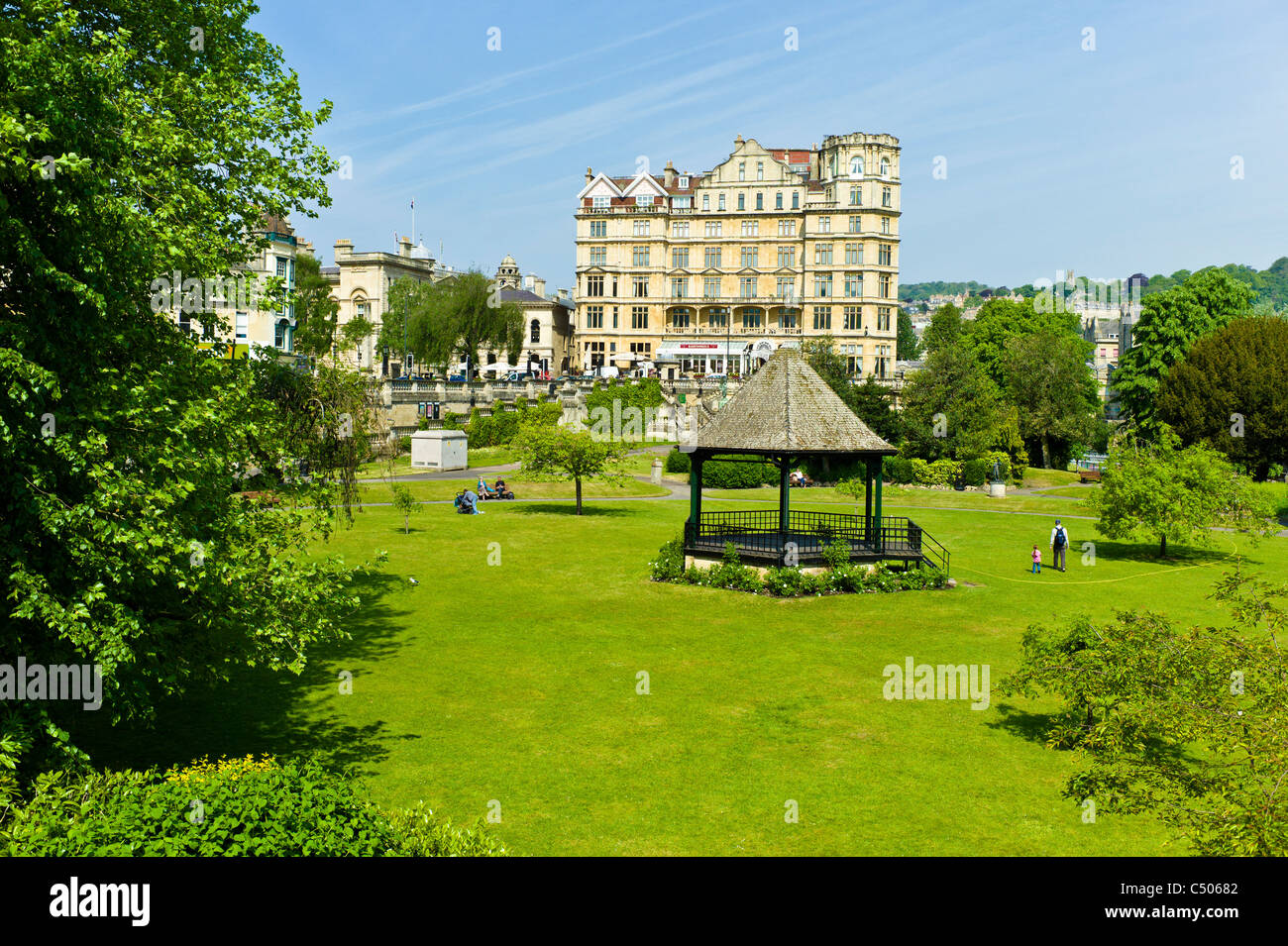 Stadt Bath, Somerset, Großbritannien Stockfoto