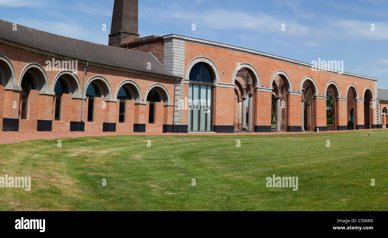 Le Grand Hornu, Hornu, Wallonien, Belgien Stockfoto