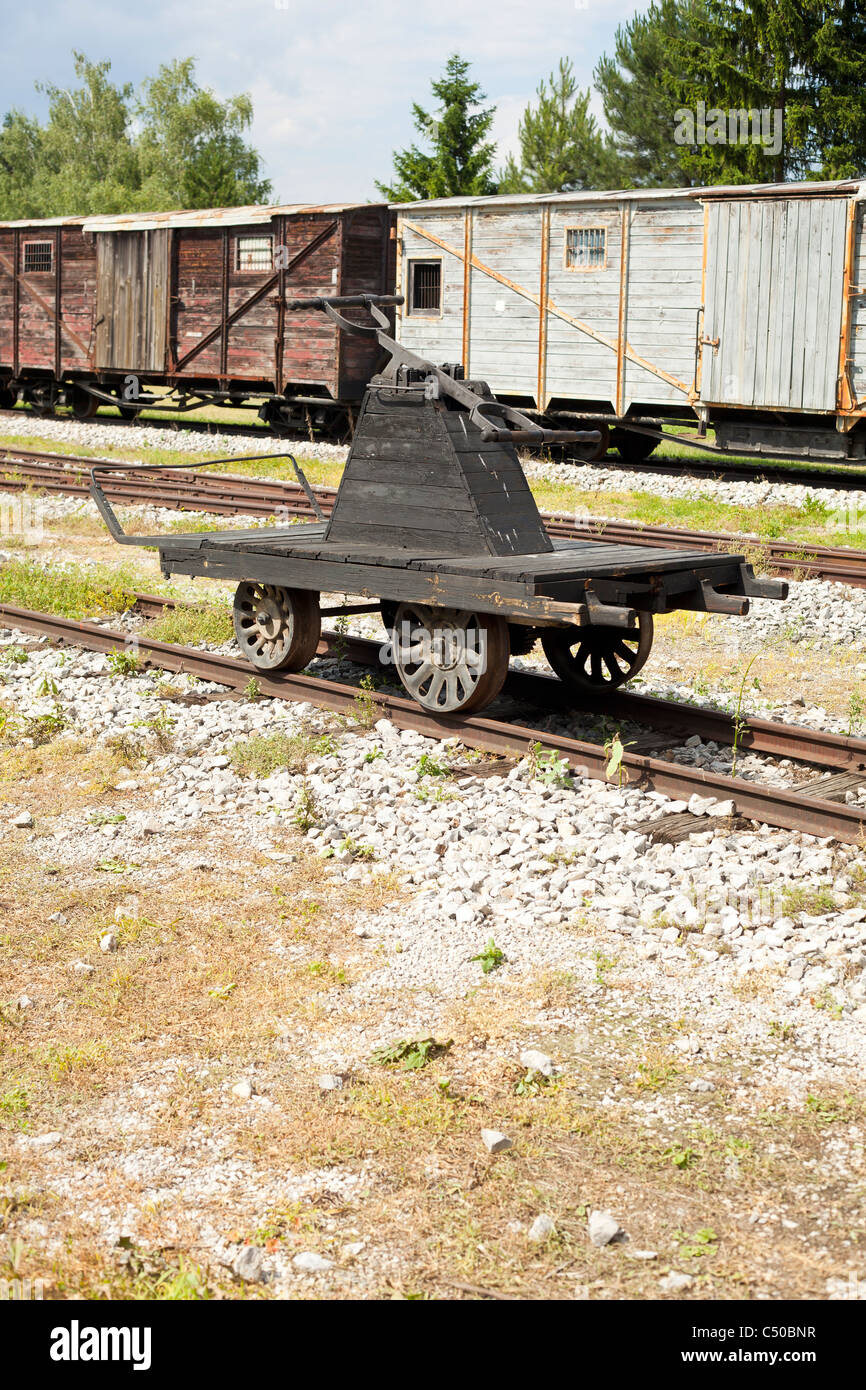 Alte Wagen Im Eisenbahnmuseum Uzicka Pozega Serbien Stockfotografie Alamy