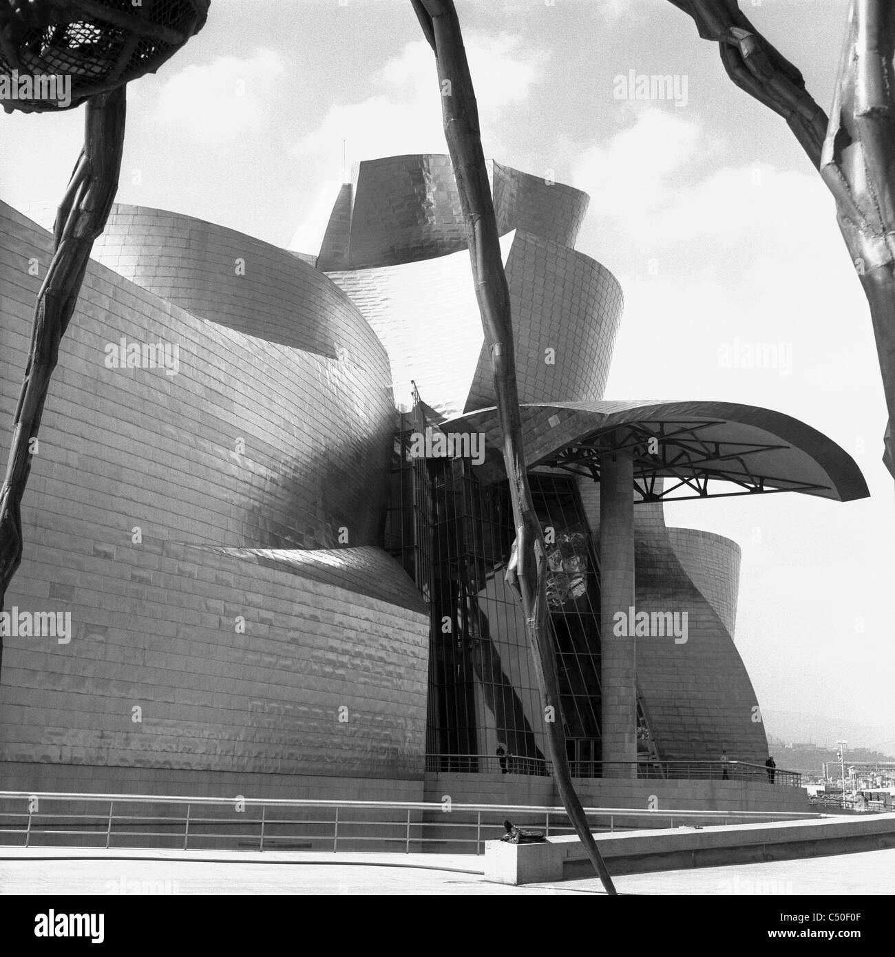 Das Guggenheim-Museum Bilbao, Spanien Stockfoto