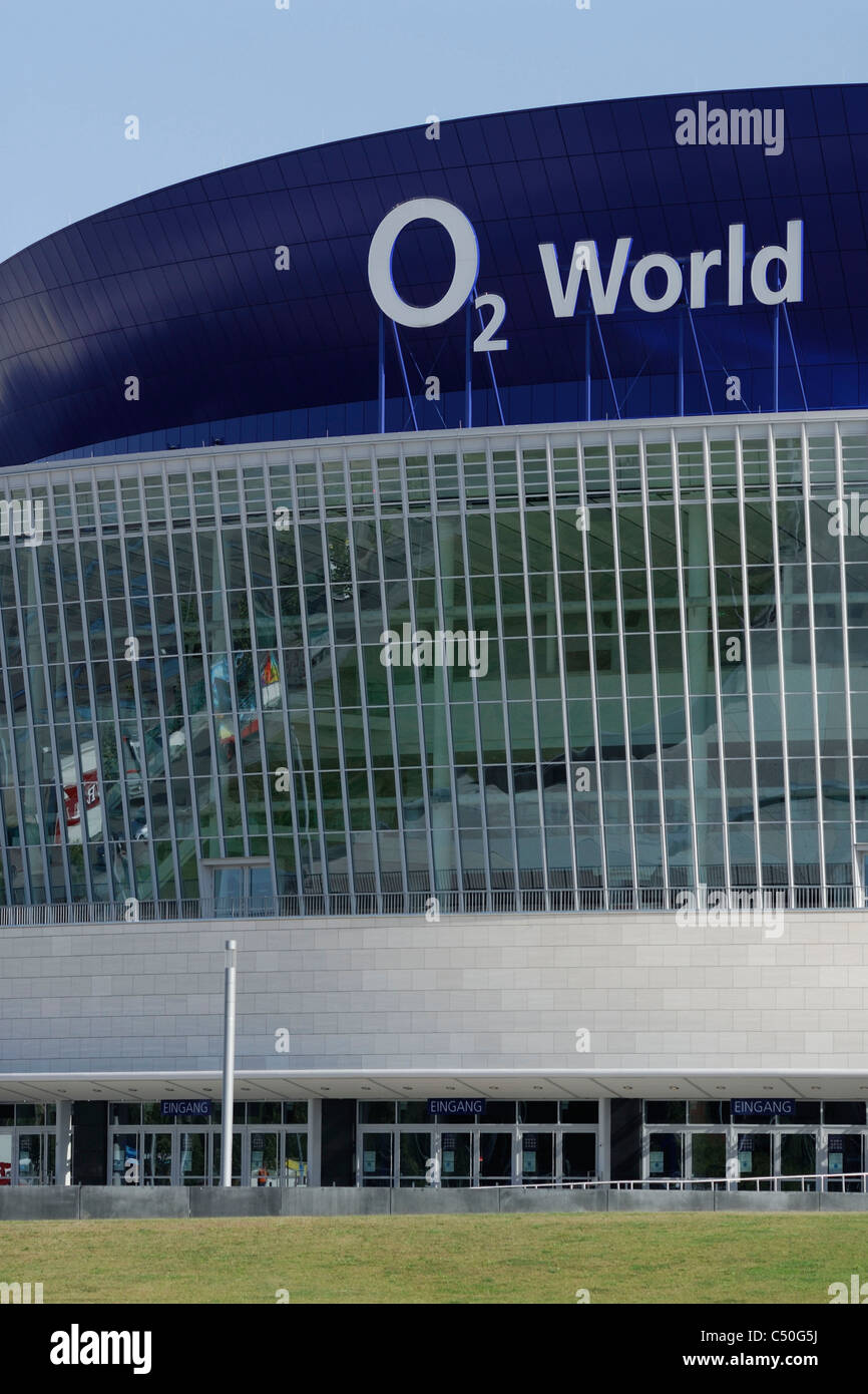 Berlin. Deutschland. O2 World Arena, Friedrichshain. Stockfoto