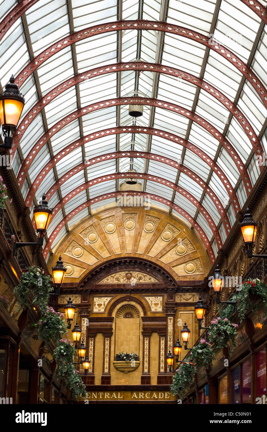 Zentralen Arcade, Newcastle-upon-Tyne Stockfoto