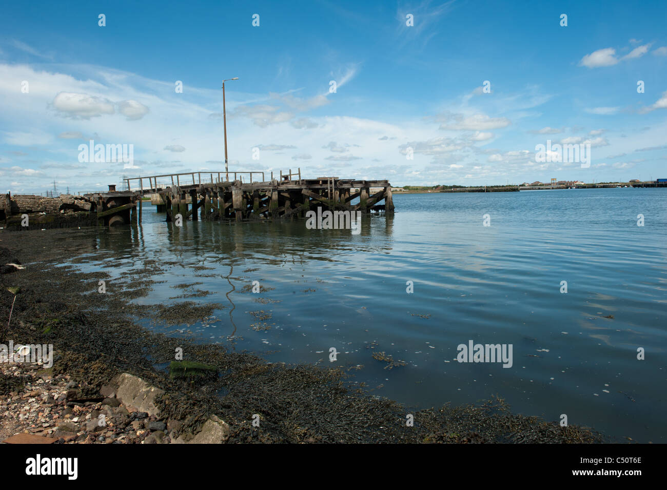 Blyth Kohle Staithes Stockfoto