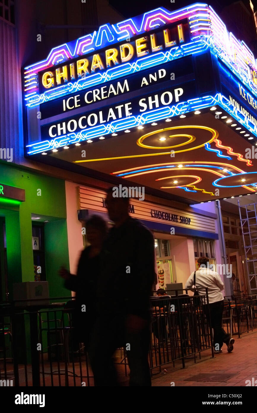 Gaslamp Quarter, San Diego, Kalifornien, USA Stockfoto