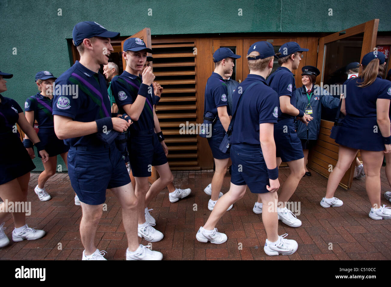 Die Wimbledon Tennis Championships 2011 All England Club im Londoner Stadtteil Wimbledon. Vereinigte Kingdom.Photo:Jeff Gilbert Stockfoto