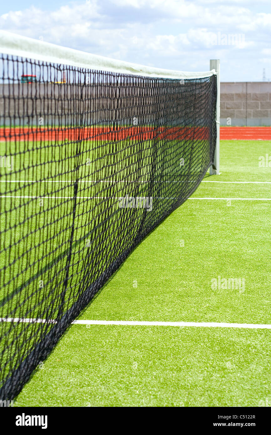Tennisplatz Stockfoto
