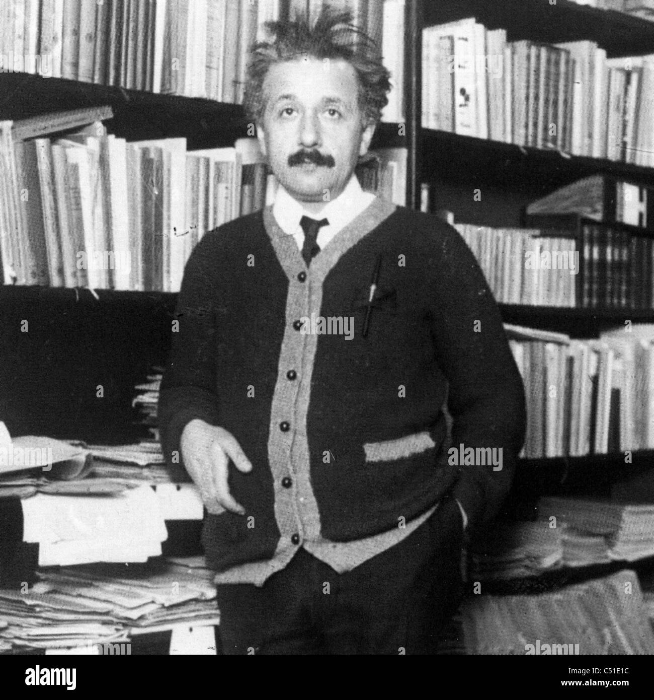 ALBERT EINSTEIN (1879-1955) deutsch-stämmige theoretischer Physiker über 1926 Stockfoto