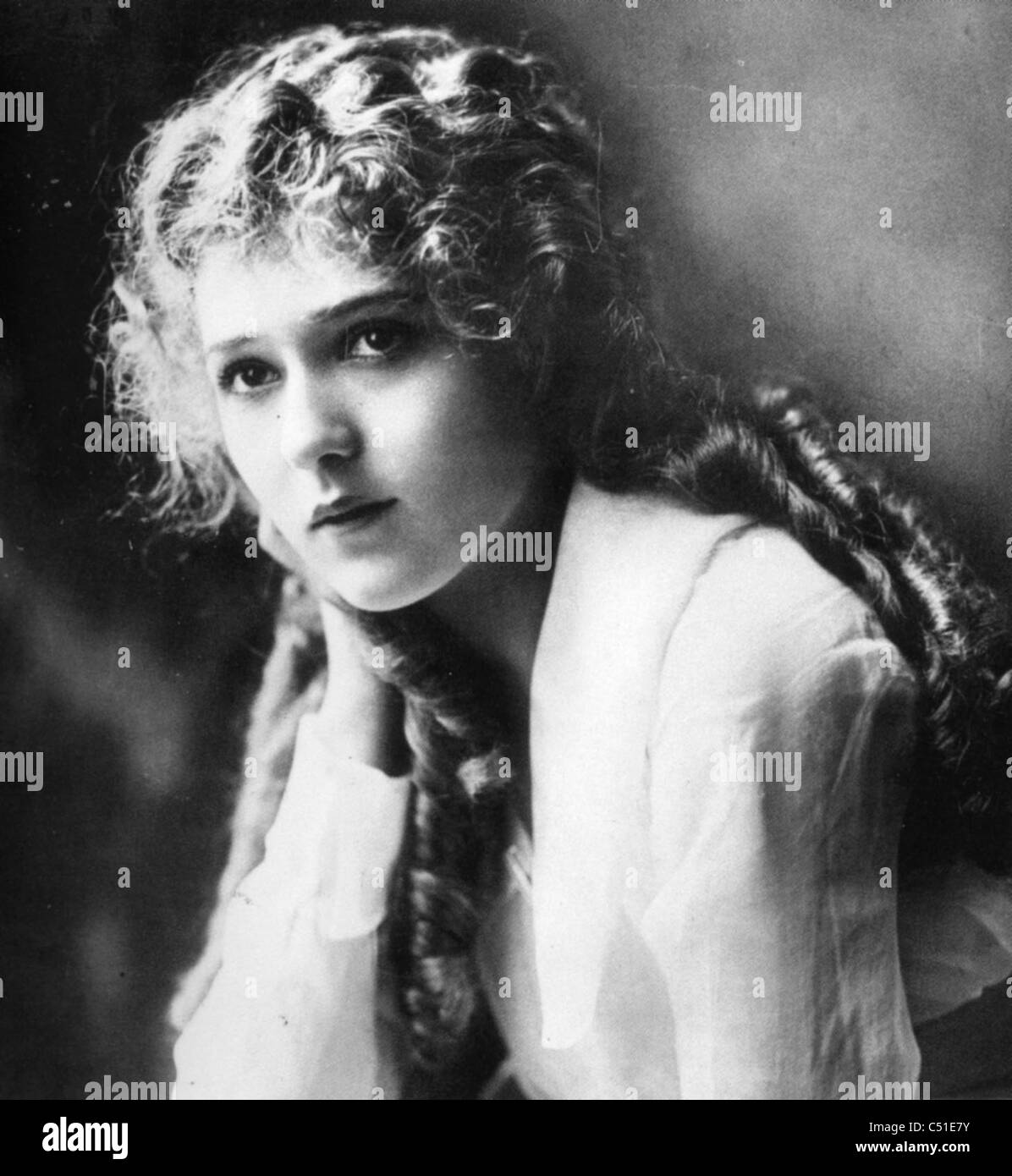 MARY PICKFORD (1892-1979) US-Stummfilm-Schauspielerin Stockfoto