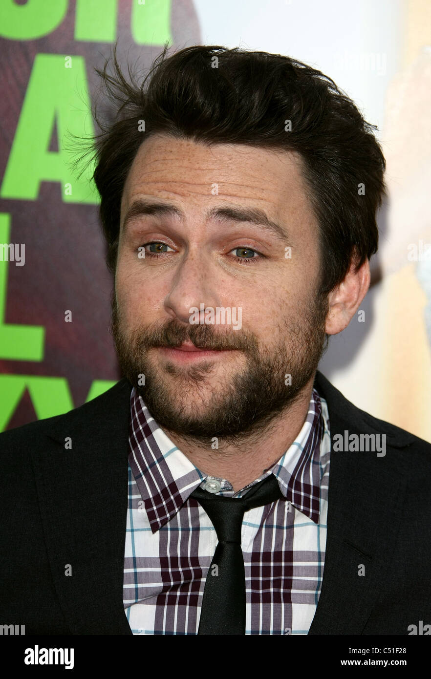 CHARLIE DAY HORRIBLE BOSSES. LOS ANGELES PREMIERE HOLLYWOOD LOS ANGELES Kalifornien USA 30. Juni 2011 Stockfoto