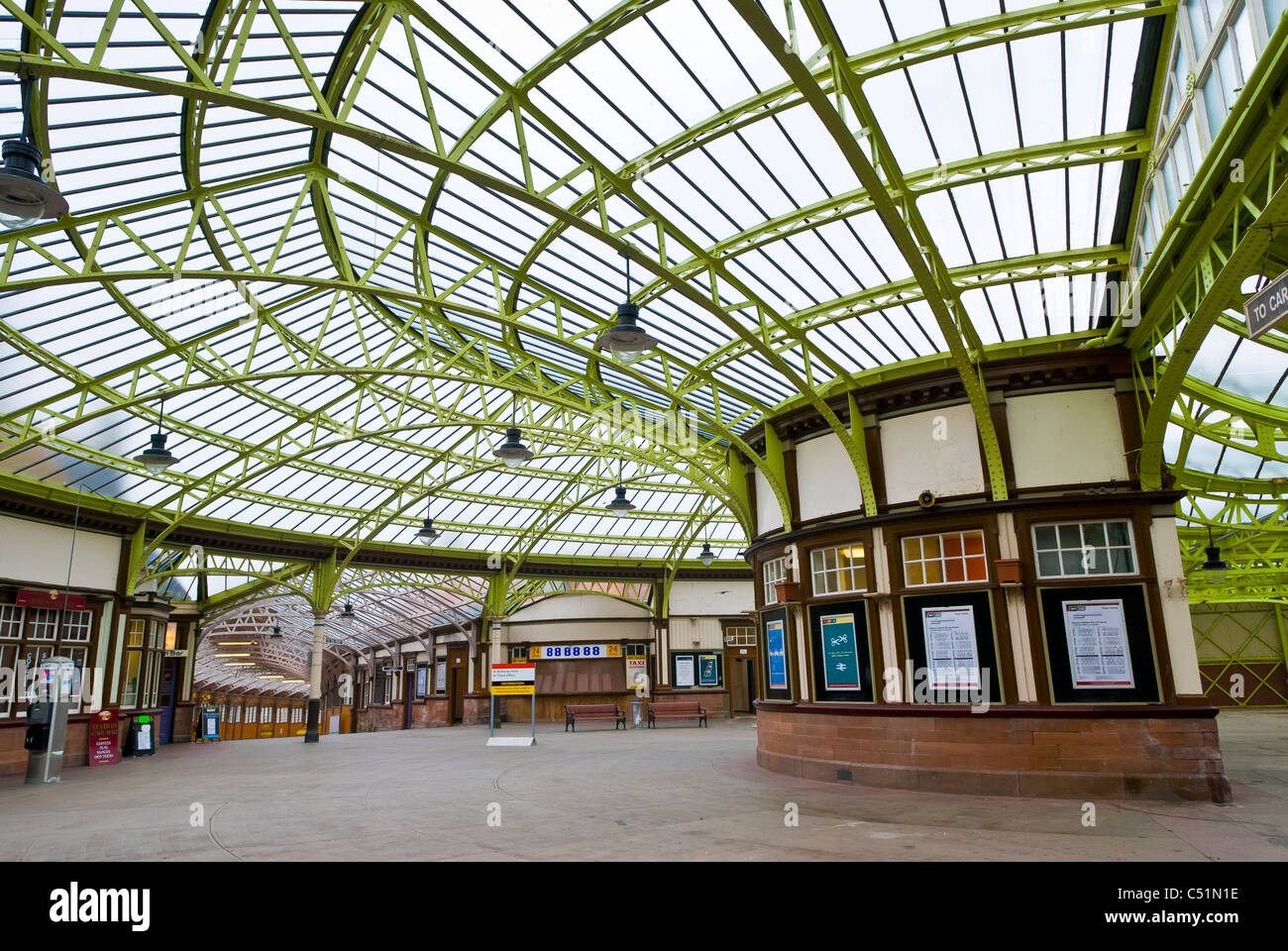 Wemyss Bay Bahnhof. JMH512 Stockfoto