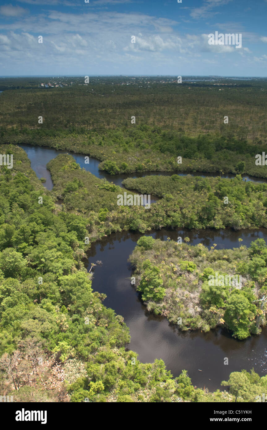 Loxahatchee River in Hobe Sound Florida Stockfoto