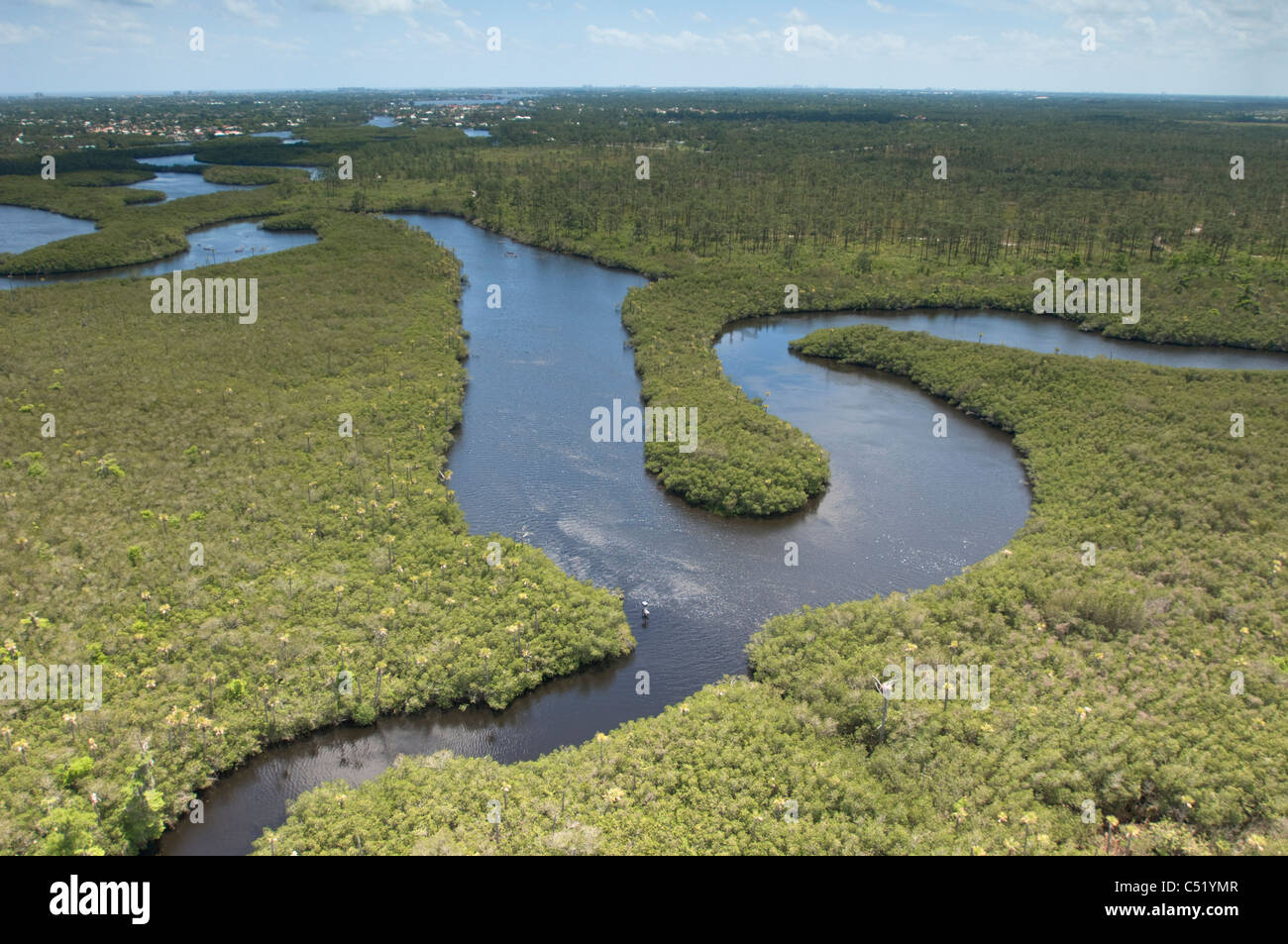 Loxahatchee River in Hobe Sound Florida Stockfoto