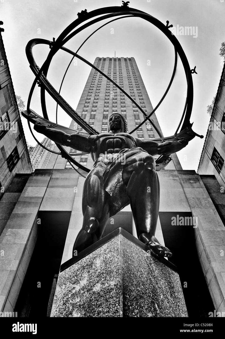 Das Rockefeller Center New York Stockfoto