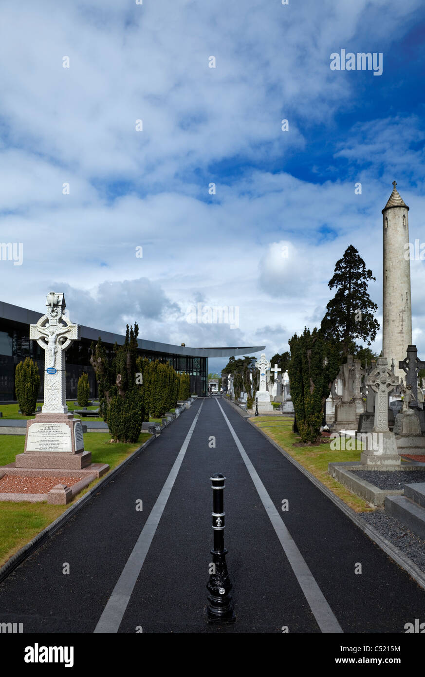 TheAward-Winng Museum für zeitgenössische in Glasnevin Cemetery in Dublin City. Irland Stockfoto