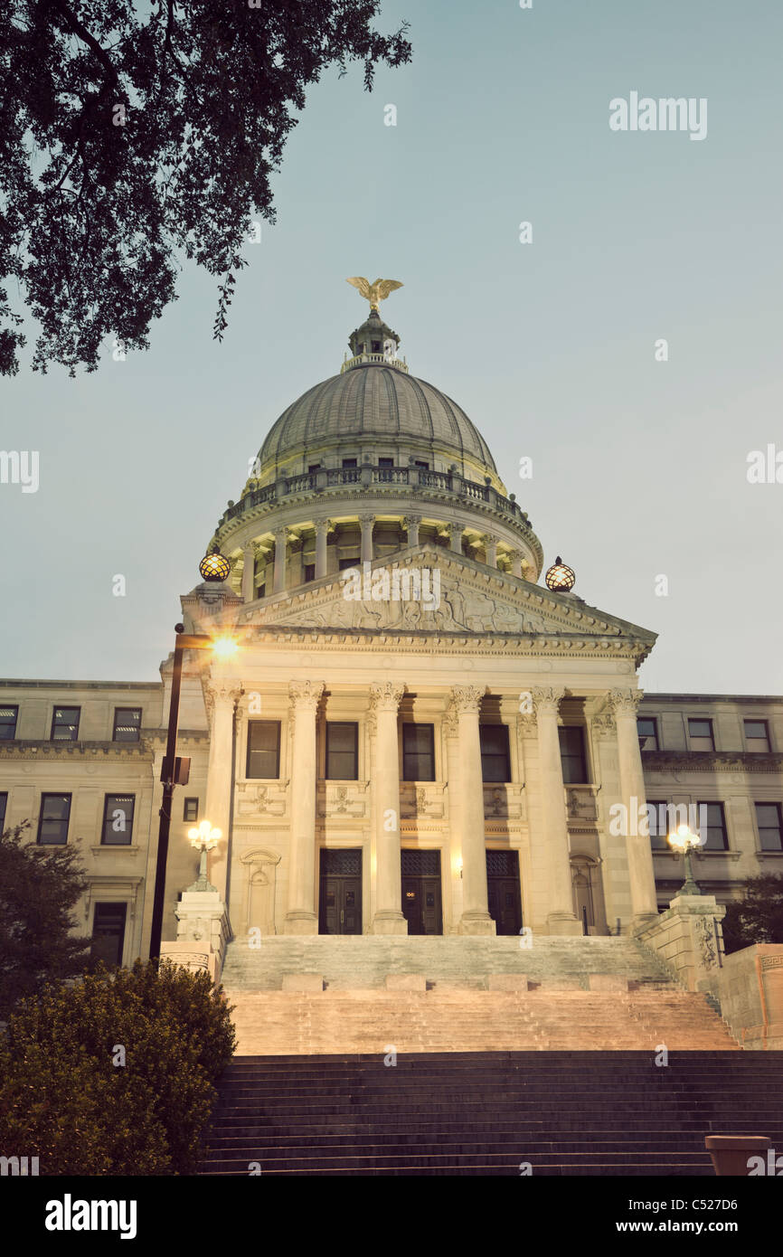 State Capitol Building in Jackson, Mississippi Stockfoto