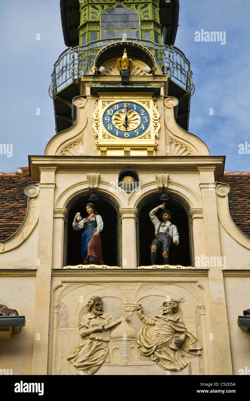 Der Grazer Glockenspiel, Österreich Stockfotografie Alamy