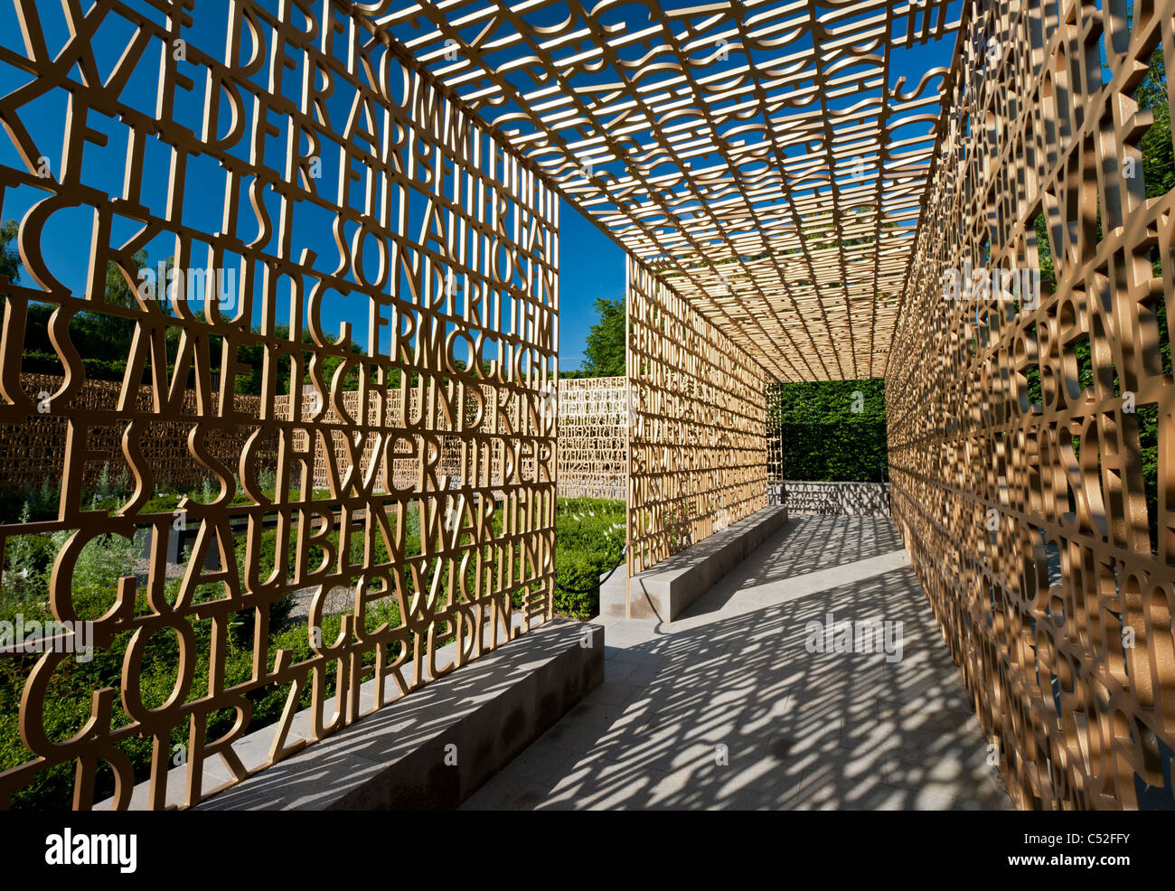 Die Christian Garden Garten der Welt in Marzahn in Berlin Deutschland