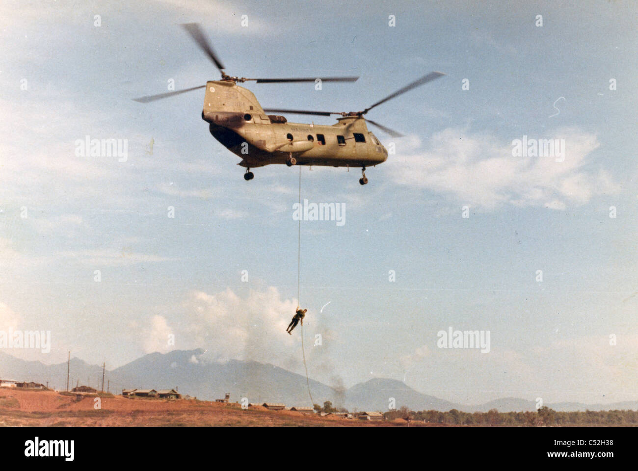 Marines Fotos Danang Vietnam spät Vietnamkrieg 1968 oder 1969 Stockfoto